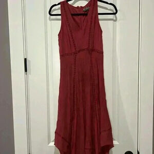 J GLEE Sleeveless Midi Dress